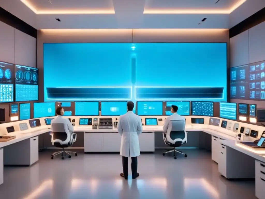 Laboratorio futurista de nootrópicos: avances científicos en cognición Investigación avanzada sobre beneficios y riesgos de nootrópicos en laboratorio futurista