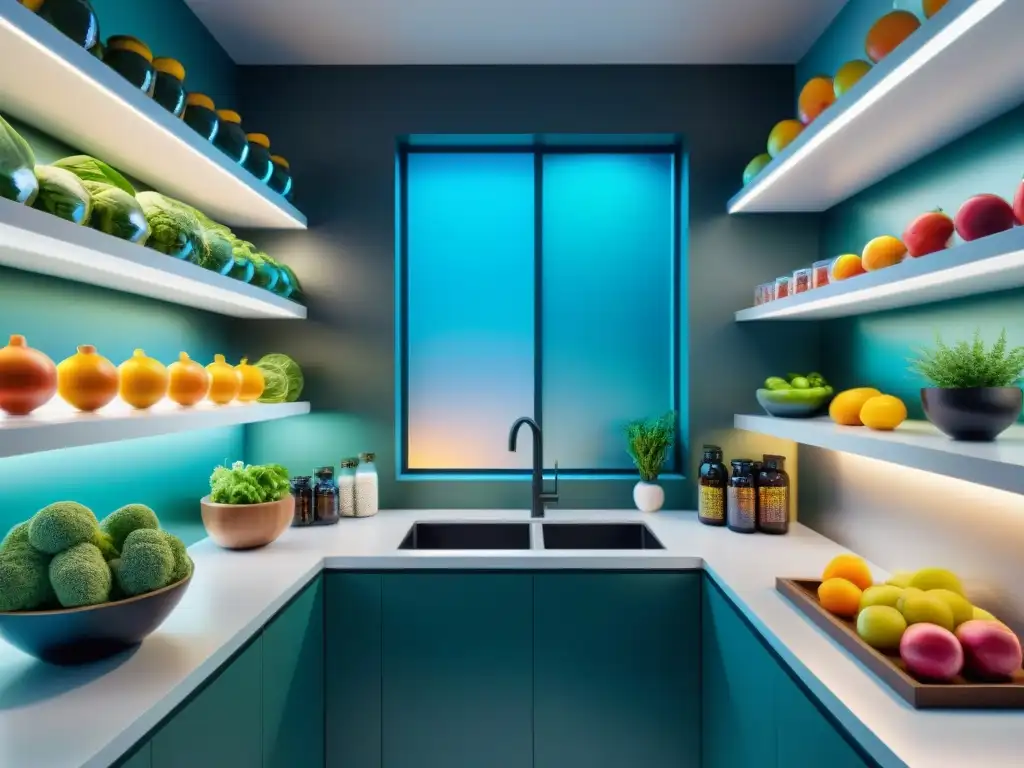 Cocina futurista: frutas, verduras y nootrópicos brillantes Un futuro brillante: cocina futurista con nootrópicos y dieta efectiva en armonía